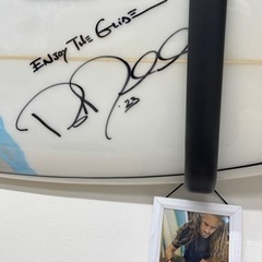 希少 ロブマチャド サーフボード サイン付き