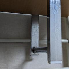 【引取先仮決定】突っ張り式ハンガーラックの画像