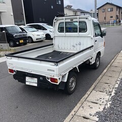 総額16.5万円★車検R7年7月★4WD★エアコン&パワステ付軽トラ★スバル サンバートラック 4WD TB(TT2) 13.8万キロ 平成13年式 ホワイトの画像