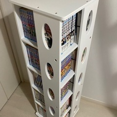 〆【使用期間2年未満】回転式本棚譲ります！(※本無し)の画像