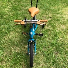 【お渡し決定】14インチ　自転車　ケッターサイクル　補助輪つきの画像