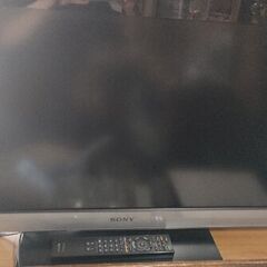 交渉先決まりました　無料で差し上げます。TVとDVDプレーヤー