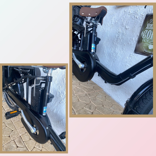 HE　電動自転車　パナソニック　ギュット　２０インチ　子供乗せ