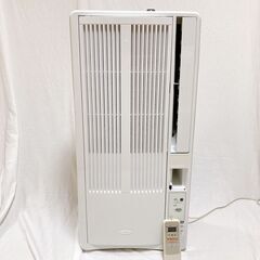 【受け渡し者さま決まりました】直接お届け可能　コイズミ 窓用エアコン ホワイト KAW-1602/W リモコン付き