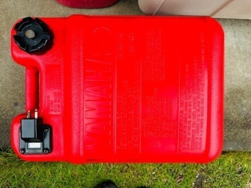 【ヤマハ純正】フューエルタンク24Lプラスチック　ガソリンタンク JCI認定品　ヤマハ船外機専用燃料タンク　美品