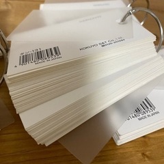 コクヨ　単語カード　有料品取引き際は0️⃣円の画像