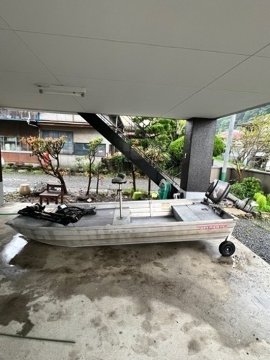 アルミボート 12フィート　フルセット　バス釣り