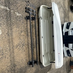美品！　INNO  ルーフボックス　BR４４０両側開閉