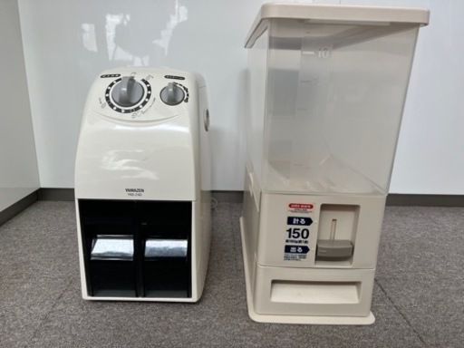 精米器とライスストッカーセット