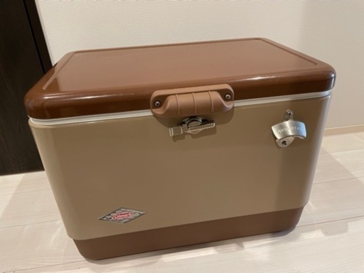 コールマン 54QTステンレススチールベルトクーラー