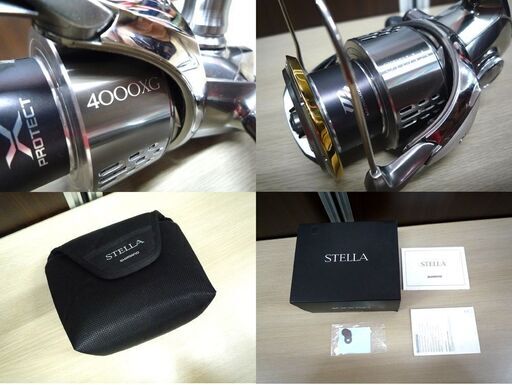 リール スピニングリール ステラ 18 4000XG-J 03809 中古 箱付 STELLA SHIMANO 苫小牧西店