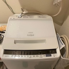 日立全自動電気洗濯機の画像