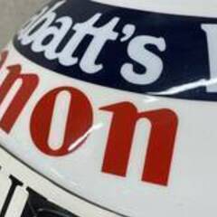 🏍入荷！当時物Arai ナイジェル マンセル レプリカ ヘルメット【地域最大バイクパーツ高価買取アールワン田川】の画像