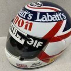 🏍入荷！当時物Arai ナイジェル マンセル レプリカ ヘルメット【地域最大バイクパーツ高価買取アールワン田川】の画像