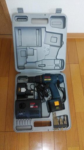 【ジャンク品】リョービBD-1201　電動ドリルセット