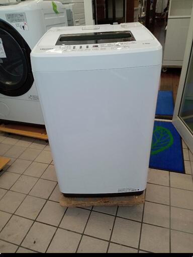★【ハイセンス】全自動洗濯機 2018年製 4.5kg [HW-E4502] 【3ヶ月保証付き★送料に設置込み】自社配送時代引き可※現金、クレジット、スマホ決済対応※