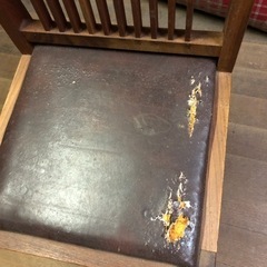 木製椅子②の画像