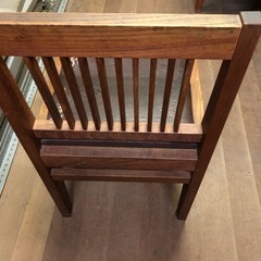 木製椅子②の画像