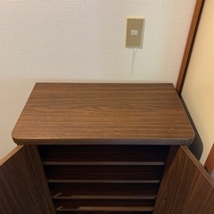 シューズボックス　組み立て式の画像