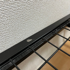 シングルパイプベッド(黒)  の画像