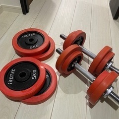 iROTEC ダンベル　20kg x 2 （40kg）