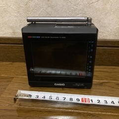 CASIO ポータブルカラーテレビ　ジャンク