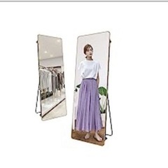 痩せて見えるスタンドミラー　美品