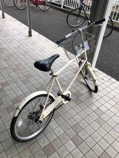 ★ジモティ割あり★  軽快車 20インチ 白 クリーニング済み SJ2740