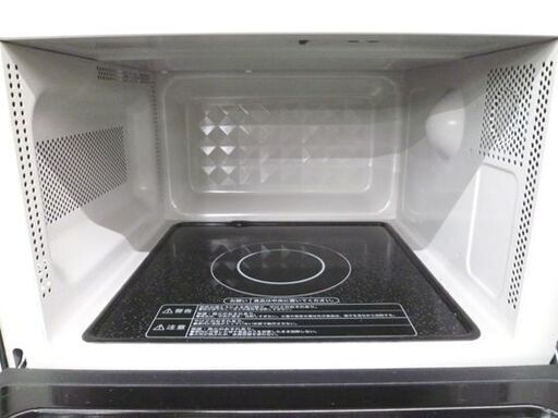 Haier フラットタイプ 電子レンジ JM-FH18H 黒 2021年製 50Hz/60Hz共用 ハイアール レンジ 札幌市 北20