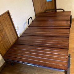 おりたたみ　すのこ　ベッドの画像