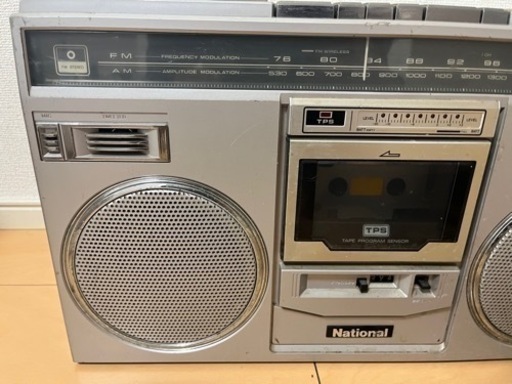 ★1980年台 Nationalラジオ★ RX-5100 ジャンク 昭和レトロ