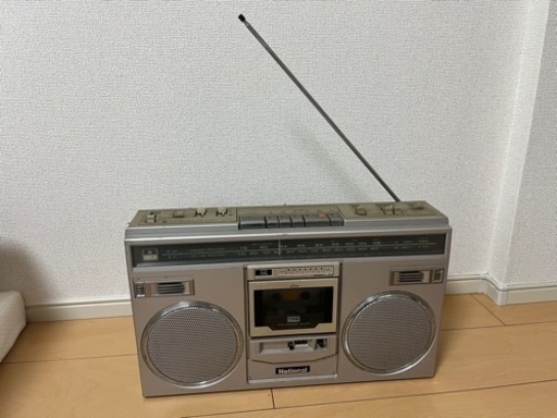 ★1980年台 Nationalラジオ★ RX-5100 ジャンク 昭和レトロ