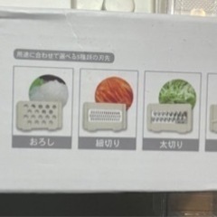 多機能スライサー【決まりました】の画像