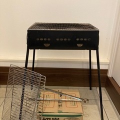 【お譲り先決まりました】バーベキューコンロ　切炭