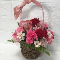 プリザーブドフラワーアレンジメント講座（オンライン）の画像