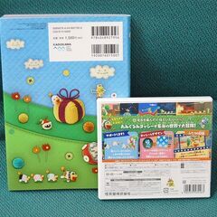 3DSソフト ポチと！ヨッシーウールワールド 電撃オフィシャルガイド セット Nintendo アクション 札幌市 清田区 平岡の画像