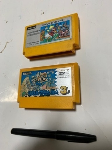 スーパーマリオブラザーズ スーパーマリオブラザーズ3 、2本セットファミコンソフト