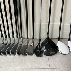 TaylorMadeテーラーメイドを中心としたメンズゴルフセットの画像