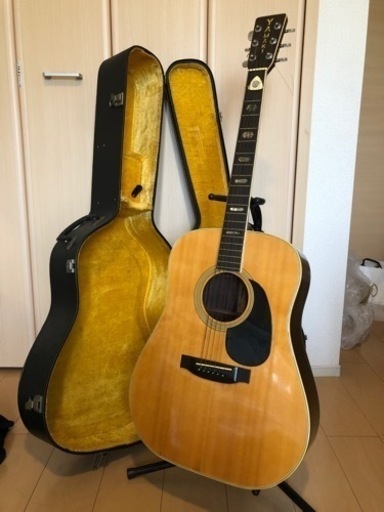 YAMAKI 140 アコギ ファッション ハードケース スタンド付き YAMAKI