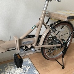 ★未使用★ キャンプメーカー：キャプテンスタッグ折りたたみ自転車　コンタナ FDB206BAA YG-0237の画像