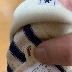 ミキハウス　ベビー帽子の画像