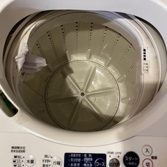 洗濯機　年式不明　ナショナル　洗濯物4.5kgの画像