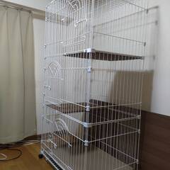 猫用ケージ３段
