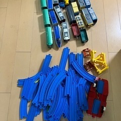 プラレール★レールセットと列車6台