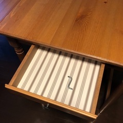 引き取りに来られる方無料　IKEA インガートルプ　バタフライ(伸長式)ダイニングテーブル　ドロップリーフ　エクステンションの画像
