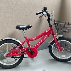 子供自転車 １６インチ 赤