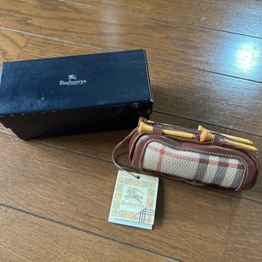 バーバリー☆ゴルフボールケース