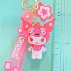 サンリオ💖クロミ💖ラバーキーホルダー💖バッグチャーム💖の画像