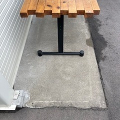 テーブル　作業台　DIY アイアンレッグの画像
