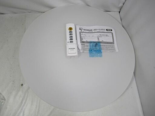 1ヶ月保証/シーリングライト/天井照明/LED/リモコン付き/～12畳/調光機能/調色機能/アイリスオーヤマ/CEA-2012DL/良品/中古品/J5616/